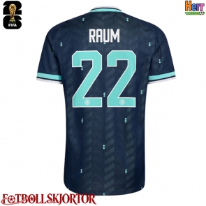 Tyskland David Raum #22 Bortatröja VM 2026 Kortärmad